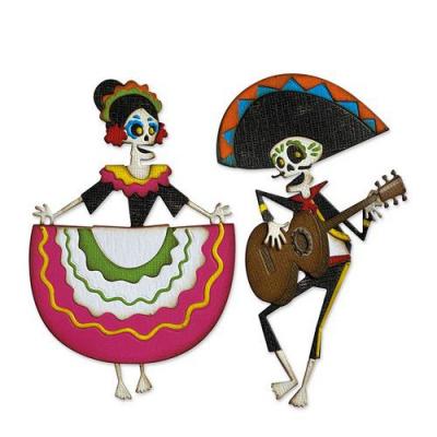 Sizzix Thinlits Die Set - Day of the Dead Colorize